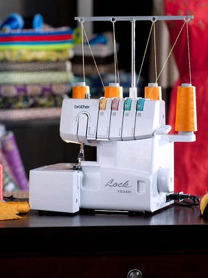 2026 Surjeteuse Brother 1034D – Surjeteuse 3/4 Fils avec Entraînement Différentiel