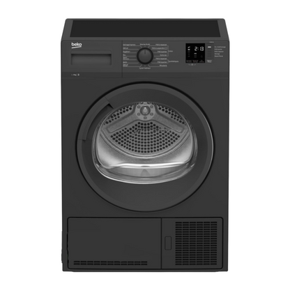 2026 Sèche-linge BEKO DCB912A Anthracite à condensation 9 Kg Eco Sense 110l