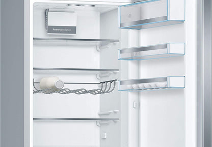 2026 KGE398IBP - Série 6, Réfrigérateur combiné pose-libre, 201 x 60 cm, Inox anti trace de doigts