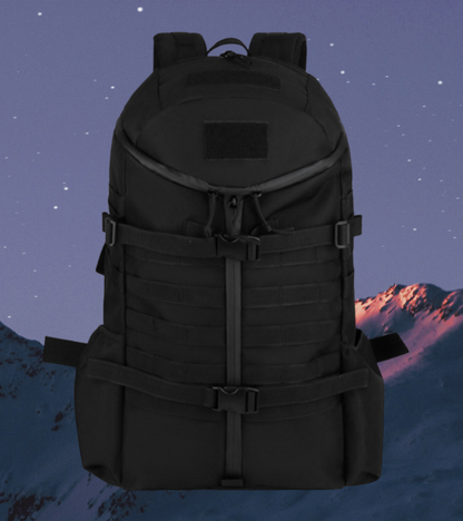 2026 Taktischer Outdoor-Rucksack – Schwarz