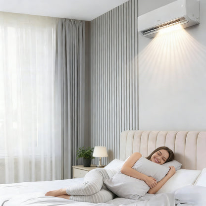2026 3 Zone 9,000 + 9,000 + 12,000 / 28,000 BTU Wifi Mini Split Air Conditioner Ductless 20 SEER2 230V with Heat Pump & 25Ft Install Kit