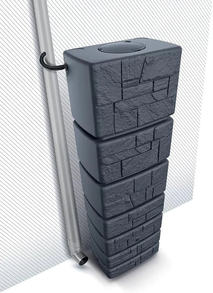 2026 2025 Regenwassertank Tower Stone, Regentonne 350-500L