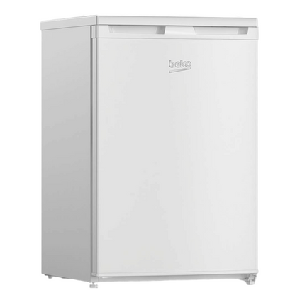 2026 Beko TSE1284N Réfrigérateur table top - Volume total 114L : 101L (Réfrigération) + 13L (Congélation), Compartiment congélation 4 étoiles, MinFrost, Charnière de porte réversible, blanc