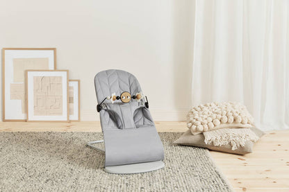 2026 2025 BabyBjörn Transat Bliss avec Barre de Jeux – Gris Clair