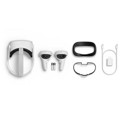 2026 2025 Casque VR Tout-en-Un Oculus Quest 2 – Stockage 128 Go ou 256 Go – Expérience Immersive, Contrôleurs Touch, Graphismes Haute Résolution et Audio 3D