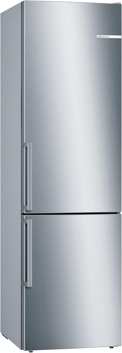 2026 KGE398IBP - Série 6, Réfrigérateur combiné pose-libre, 201 x 60 cm, Inox anti trace de doigts