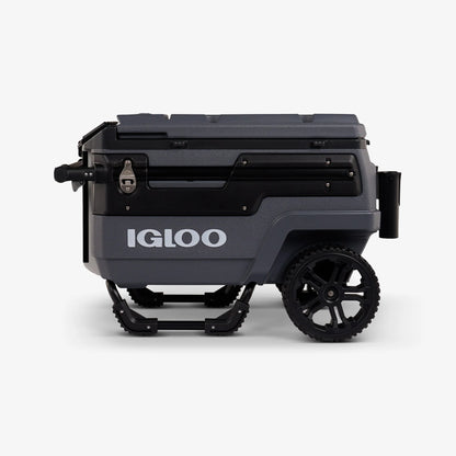 2026 2025 Glacière Trailmate® Journey 70 Qt – Grand Modèle Tout-Terrain avec Roues Lisses, Poignée Télescopique et Isolation THERMECOOL™