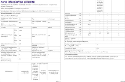 2026 LG GSXV91MCAF Réfrigérateur combiné - Side by Side, 635L, InstaView, Total No-Frost, Compartiment congélation, Distributeur d'eau et glace UVnano, Compresseur Inverter Linear, Wi-Fi, Noir, Classe F