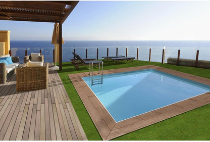 2026 Habitat et Jardin Piscine Bois Rectangle Caimans - 4.10 x 3.00 x 1.24 m