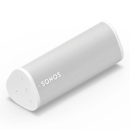 2026 2025 Enceinte Bluetooth Portable Étanche Sonos Roam 2 – Paire (Blanc) : Son Puissant et Clair Partout, Wi-Fi et Bluetooth, Autonomie Longue Durée