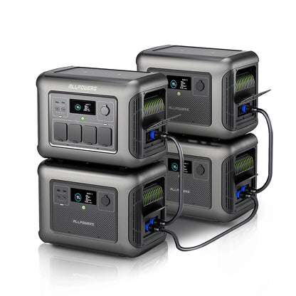 2026 2025 ALLPOWERS B1000 Batterie d’extension 1152Wh pour stations d’énergie R1500 et R2500