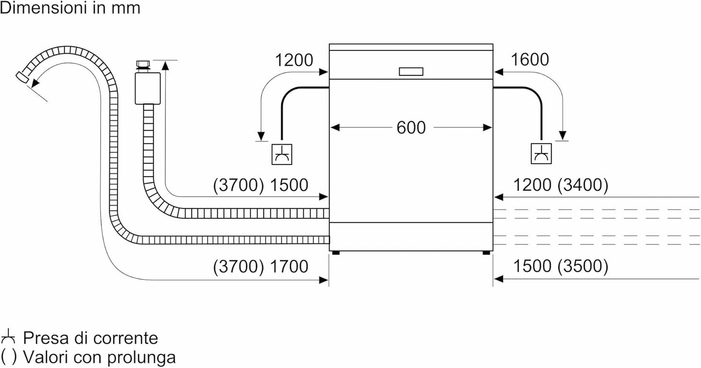 2026 2025 Bosch SMS4EMI01E – Lave-Vaisselle Série 4, 14 Couverts, Silence Plus 42 dB, Inox, Édition Limitée
