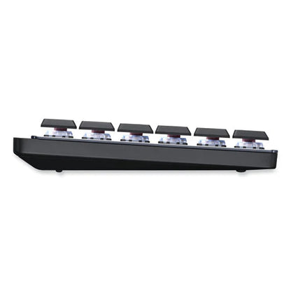 2026 2025 Clavier Mécanique Sans Fil MX Mechanical Performance – Rétroéclairé, Touches Basses, Ergonomique, Connectivité Multi-Appareils, Finition Graphite