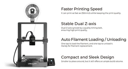 2026 2025 Imprimante 3D Ender-3 V3 SE – Imprimante FDM de haute précision avec volume d’impression 220 x 220 x 250 mm, facile à utiliser, idéale pour débutants et utilisateurs expérimentés