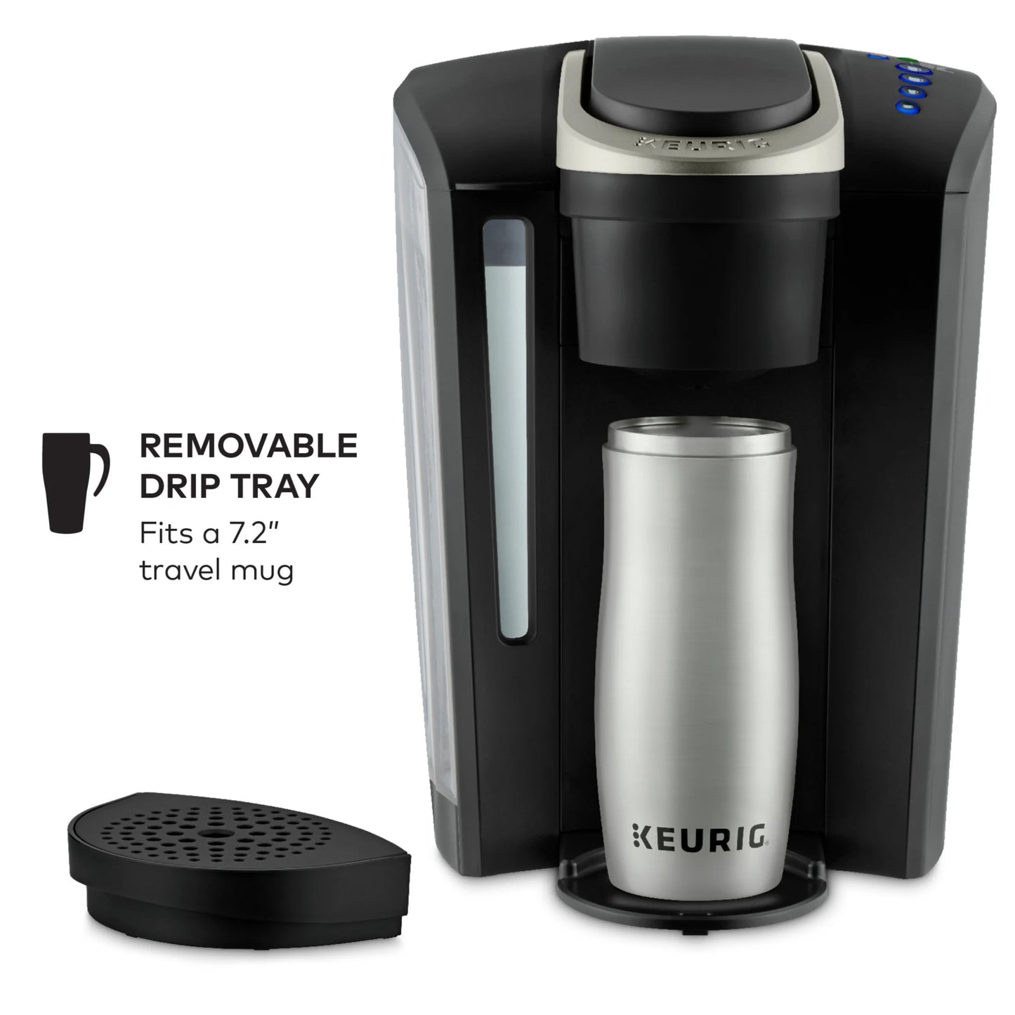 2026 2025 Keurig K-Select Machine à Café à Dosettes K-Cup à Service Unique – Édition Vintage Rouge, Grand Réservoir et Fonction Strong Brew pour un Café Plus Intense