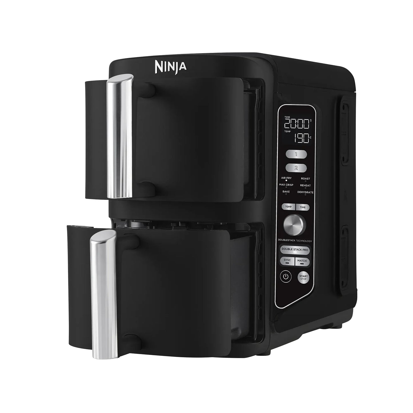 2026 2025 Friteuse à Air Ninja DoubleStack XXXL 9,5 L à 2 Tiroirs
