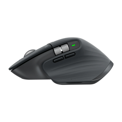2026 2025 Logitech Souris sans fil MX Master 3S Performance — Graphite, précision avancée, clics silencieux et défilement MagSpeed