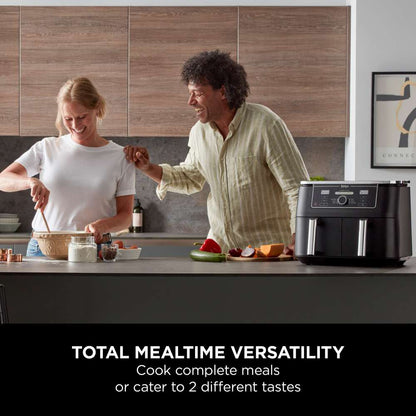 2026 2025 Friteuse à air double zone 9,5 L Ninja Foodi Max grande capacité avec deux tiroirs indépendants