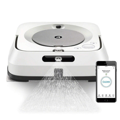 2026 2025 iRobot Braava jet M6 – Robot laveur de sol connecté Wi-Fi avec navigation intelligente, contrôle vocal et application mobile