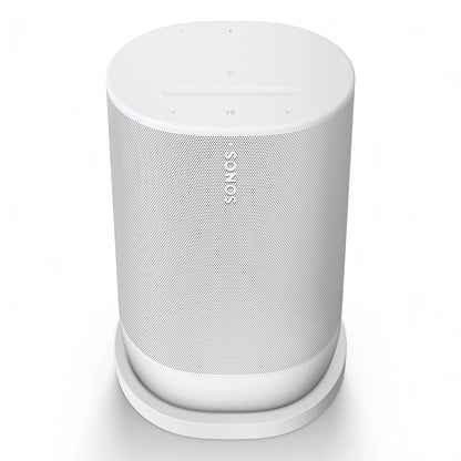 2026 2025 Sonos Move 2 – Enceinte Portable Intelligente Blanche avec Batterie 24 Heures, Bluetooth et Wi-Fi, Résistante à l’Eau, Son Stéréo Puissant et Commande Vocale