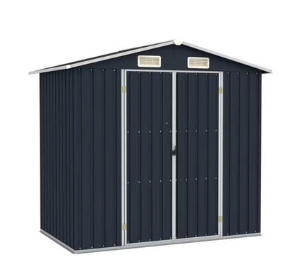 2026 Abris de Jardin Gris Mtal 205 x 183 x 129 cm -
