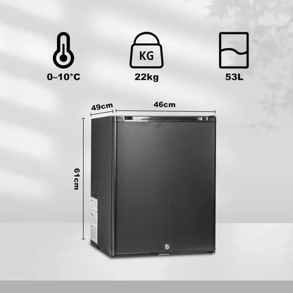 2026 SMETA Frigo 12V, Réfrigérateur Camping 12V 220V 40L, Frigo Caravane, Mini Frigo de Chambre, Frigo 12V Camping Car, Réfrigérateur pour Voiture, Van, Fourgon, Bureau, Gîte - Noir