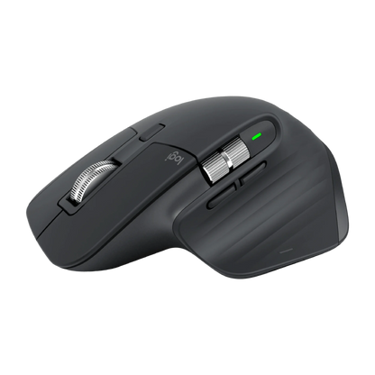 2026 2025 Logitech Souris sans fil MX Master 3S Performance — Graphite, précision avancée, clics silencieux et défilement MagSpeed