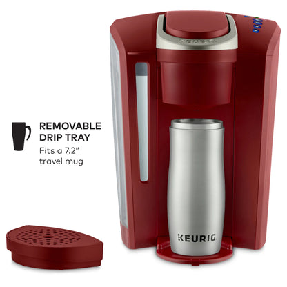 2026 2025 Keurig K-Select Machine à Café à Dosettes K-Cup à Usage Unique, Édition Matte White – Infuseur Simple, Fonction Strong Brew et Réservoir 52 oz