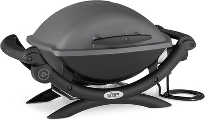2026 2025 Weber Q1400 – Barbecue Électrique Portable, Surface 43x32 cm, Grille Fonte Émaillée, Édition Limitée