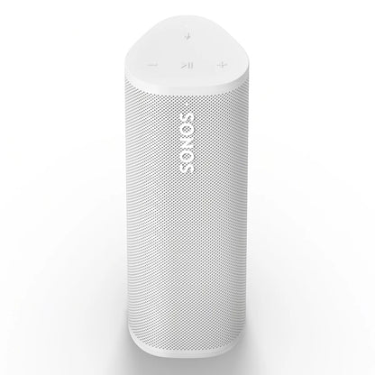 2026 2025 Enceinte Bluetooth Portable Étanche Sonos Roam 2 – Paire (Blanc) : Son Puissant et Clair Partout, Wi-Fi et Bluetooth, Autonomie Longue Durée