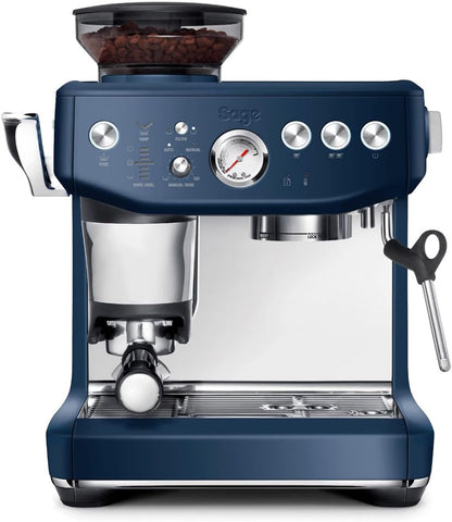 2026 2025 Machine à Café Expresso avec Broyeur Intégré & Mousseur à Lait – Sage Barista Express Impress – Acier Inoxydable Brossé, Expérience Barista à Domicile