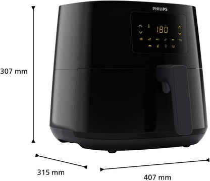 2026 2025 Friteuse à air Philips série 3000 7,2 L, fenêtre de cuisson, friteuse 16 en 1