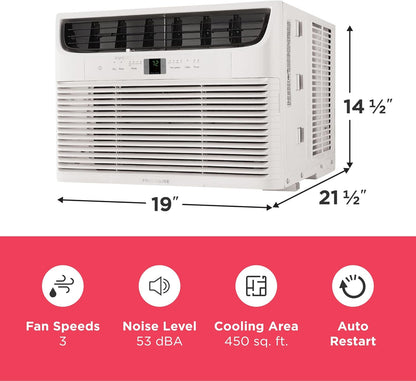 2026 2025 Climatiseur de Fenêtre Frigidaire 5 000 BTU – Refroidissement Efficace jusqu’à 23 m², Fonctionnement Silencieux, Commande Facile