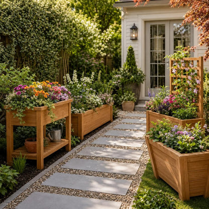 Modern Cedar Planter Box Plans | 4 DIY Raised Garden Bed
